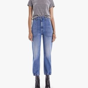 Mother jeans: WRAPPER PATCH SPRINGY ANKLE
